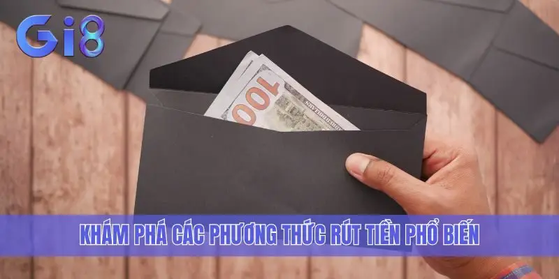 Khám phá các phương thức rút tiền phổ biến